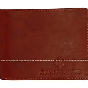 NEXA FASHION Mens Brown Antique Leather Wallet
