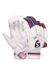 SG KLR 1 Batting Gloves, S.Adult LH, Cricket, Leather, White