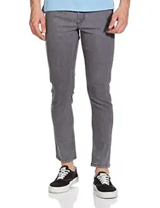 The Indian Garage Co Men Slim Fit Solid Mid-Rise Jeans
