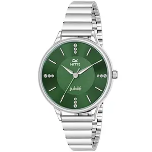 HEMT Green Dial Casual Watch for Women - HM-LR5005-GRN-CH