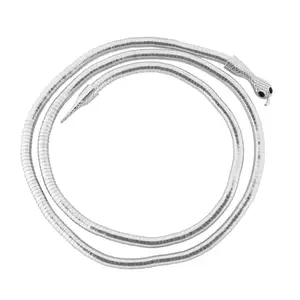 N3VO Bold Boho Snake Choker – Serpent-Inspired Coil Necklace, Statement Fashion Jewelry for Women & Men