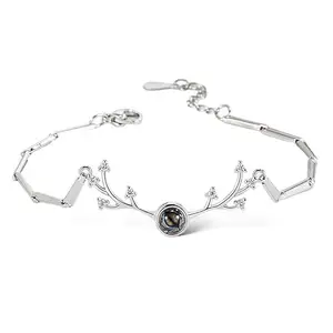 MYKI Angelic I LOVE YOU in 100 Language Projection Bracelet For Women & Girls