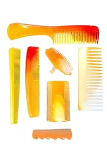 Mr style hair comb combo pack of 7 combs for all men women boys girls
