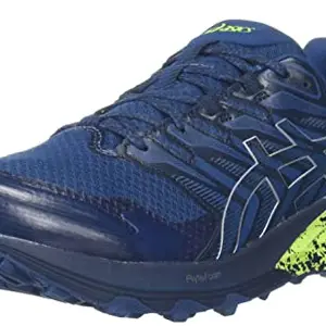 ASICS Mens Gel-Trabuco Terra Mako Blue/Pure Silver Running Shoe - 6 UK (1011B029.408)