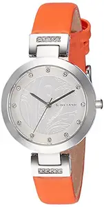 Giordano Analog Silver Dial Women's Watch-2784-03