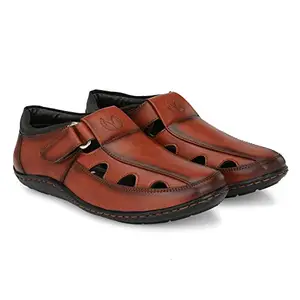 Vellinto® Roman Sandals For Men ll Classy Ethnic/Casual/Formal Sandals For Men ll Latest Trendy Sandal
