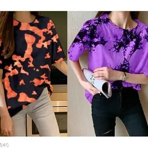 Trendy Women’s T-Shirt – Soft, Stylish, and Comfortable Tee for Everyday Fashion and Casual Wear Design No SH-P3228-S