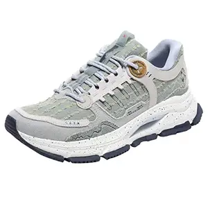 XTEP Men's Grey Retro Feather Foam Lightweight Casual Shoes (7.5 UK)