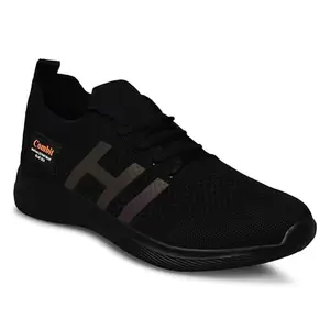 COMBIT RACE-02 Men's Sports Running | Training & Gym Shoes (Black)_7 UK