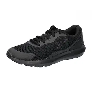 Under Armour UA W Surge 3 Women's Running Shoes, Black, 5