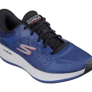 Skechers Mens GO Run Pulse 2 Navy Coral Running Shoes