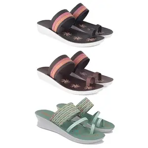 Women's Comfortable Sandal,Casual Lightweight Sandal for Everyday Wear for women'sREP-(COMBO-3)-1992-1990-1948-7