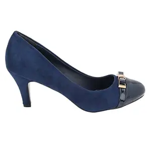 Tao Paris Women Blue Leather Fashion Sandals-9 UK/India (41 EU) (409-5119