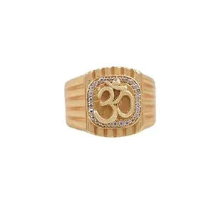 Stylish Men's Designer Ring Diamond Gold Ring For Men Ring/Gold Ring||JEWELRYRING-65-18