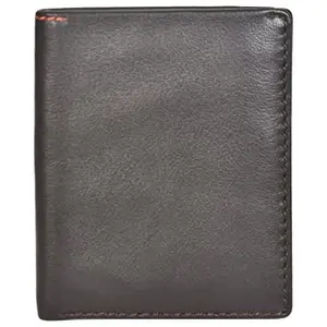 Leatherman Fashion LMN Genuine Leather Men Brown Size Small Note Case TP_045 (8 cc Card Slots)