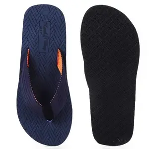 Men Ortho slippers | Soft comfortable and stylish flip flop slippers for Men in exciting colors |Lightweight | Anti Skid | Daily Use Chappal.(BLU-9)