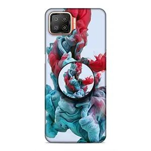 Screaming Ranngers Screaming Ranngers Designer Printed Hard Matt Finish Mobile Case Back Cover with Mobile Holder for Oppo F17 (Multi Colour/Simple/Paints)