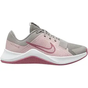 Nike Womens W Mc Trainer Running Shoes 2-Lt Iron Ore/Desert Berry-Barely Rose-Dm0824-004-5.5, Multicolor
