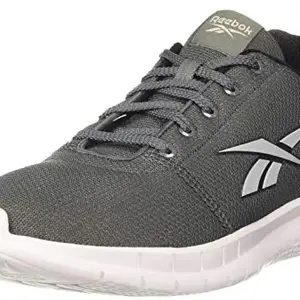 Reebok Men's Spectra Lite Pure Grey-Black-HIGHVISS Green Running Shoe-6 Kids UK (EW5156)