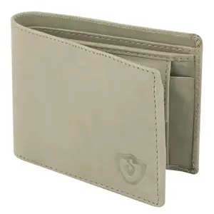 Keviv Genuine Leather Wallet for Men - Light Green (GW210)