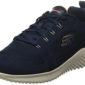 Skechers Mens Bounder-RINSTET Navy Casual Shoe - 11 UK (232068)