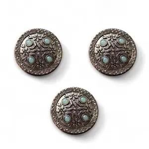 ACCESSHER Oxidized Silver Finger Ring for Women | Adjustable Ring | Antique Jewellery for Wedding & Festive Outfits for Women & Girls (Design 3)