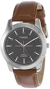 TIMEX Classics Analog Watch for Men with Round Dial & Water Resistant Man's Wrist Watches