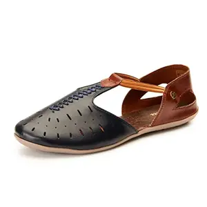 Bata Women's Slip-on Ballet Flat - Navy (8 UK) (5519031)