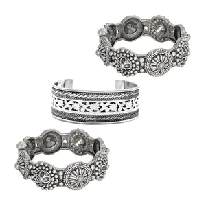 TEEJH Sarvari Stacked Bracelet Set