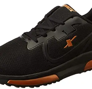 Sparx Mens SM 707 | Enhanced Durability & Soft Cushion | Black Walking Shoe - 10 UK (SM 707)