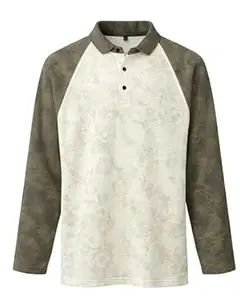 flexon clothes Men's Premium Acid Wash Double Colour Full Sleeve Polo, Casual, Regular fit,T-Shirt.