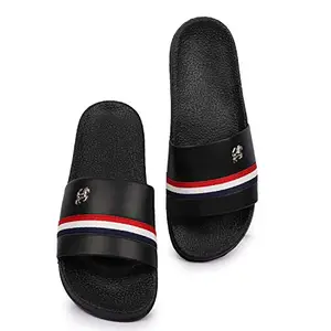 Shoe Mate Mens Comfort Sliders White, Red, Black, Grey, Sky Blue Boys Slippers