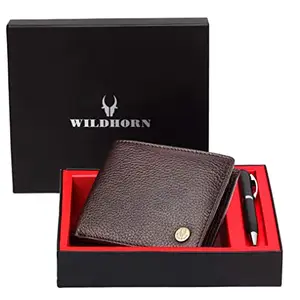WildHorn RFID Protected Leather Wallet for Men