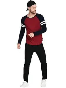 Men's Casual Round Neck T-Shirt | Soft, Comfortable & Stylish Everyday Wear New_RIMT#010-Multi_XL