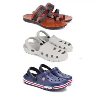 DRACKFOOT Men's Sandals | Lightweight Wear| Stylish & Easy to Wear For Men's GRT-SAN-(3-COMBO)-3151-3135-3015-7