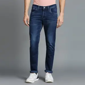 Integriti Blue Solid Skinny Fit Jeans