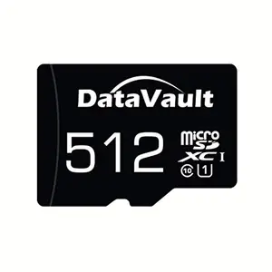 Data Vault 512GB Class 10 UHS1 U1 Memory Card