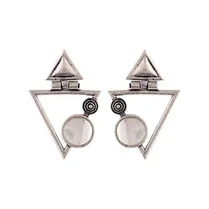 Voylla Work Essentials Triangles Earrings For Women Jewelry Gift for Her, Girl, Women, Mother, Sister, Girlfriend