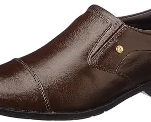 Hush Puppies Men's Aaron 2.0 Slipon Formal Shoes (8554123_Brown_9 UK)