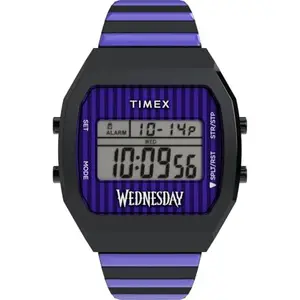 TIMEX Wednesday Grey Tonneau Dial Analog Men's Watch - TW2Y19500X6