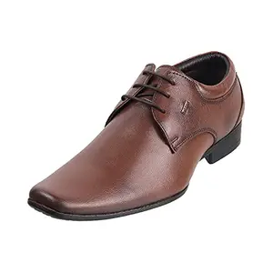 Metro Mens Leather Tan Lace-up Shoes (Size (9 UK (43 EU))