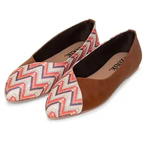 ZOUK Women's ZFOBL-PW-39 Palolem Wave Office Bellies Palolem Wave Sandal - 6 UK