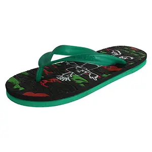 Camfoot Men Green-223 Flip-Flops & House Slippers (7 UK, Green)