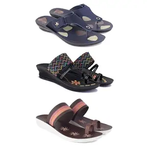 sandal for Women's,slip-ons,quality casaul sandals for Women's GRP-SAN-(3-COMBO)-1973-1952-1990-8