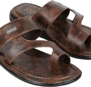 STYLE HEIGHT Men Slippers (Style - SL726-Brown)