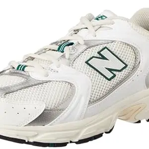 New Balance Mens 530 Casual Shoe, White, 10