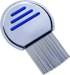 Bro Flame Multicolor stainless steel anti head lice comb