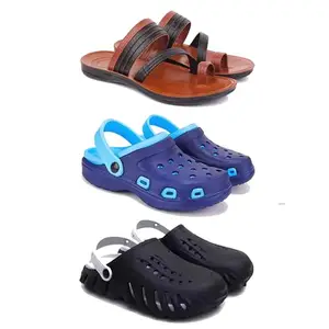 Men's Sandals | Lightweight Wear| Stylish & Easy to Wear For Men's PCV-SAN-(3-COMBO)-3151-3019-3149-9