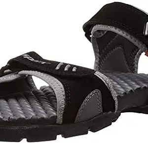 Sparx Men SS-103 Black Grey Floater Sandals (SS0103G_BKGY_0008)