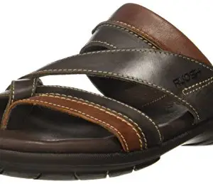 Ruosh Men's Brown Sandals - 9 UK/India (43 EU)(AW17 APPU 02B)